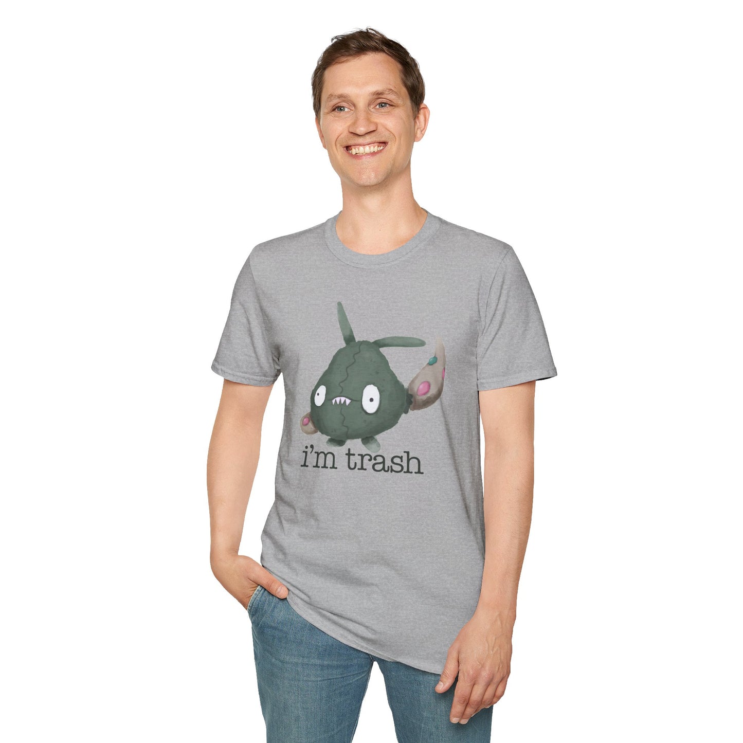 Funny Unisex T-Shirt - "I'm Trash" Graphic Tee