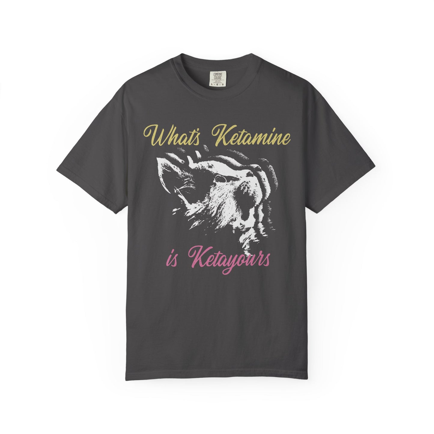 Kitten Hole Funny Cat Graphic VetMed T-Shirt – Cute Cat Humor Tee