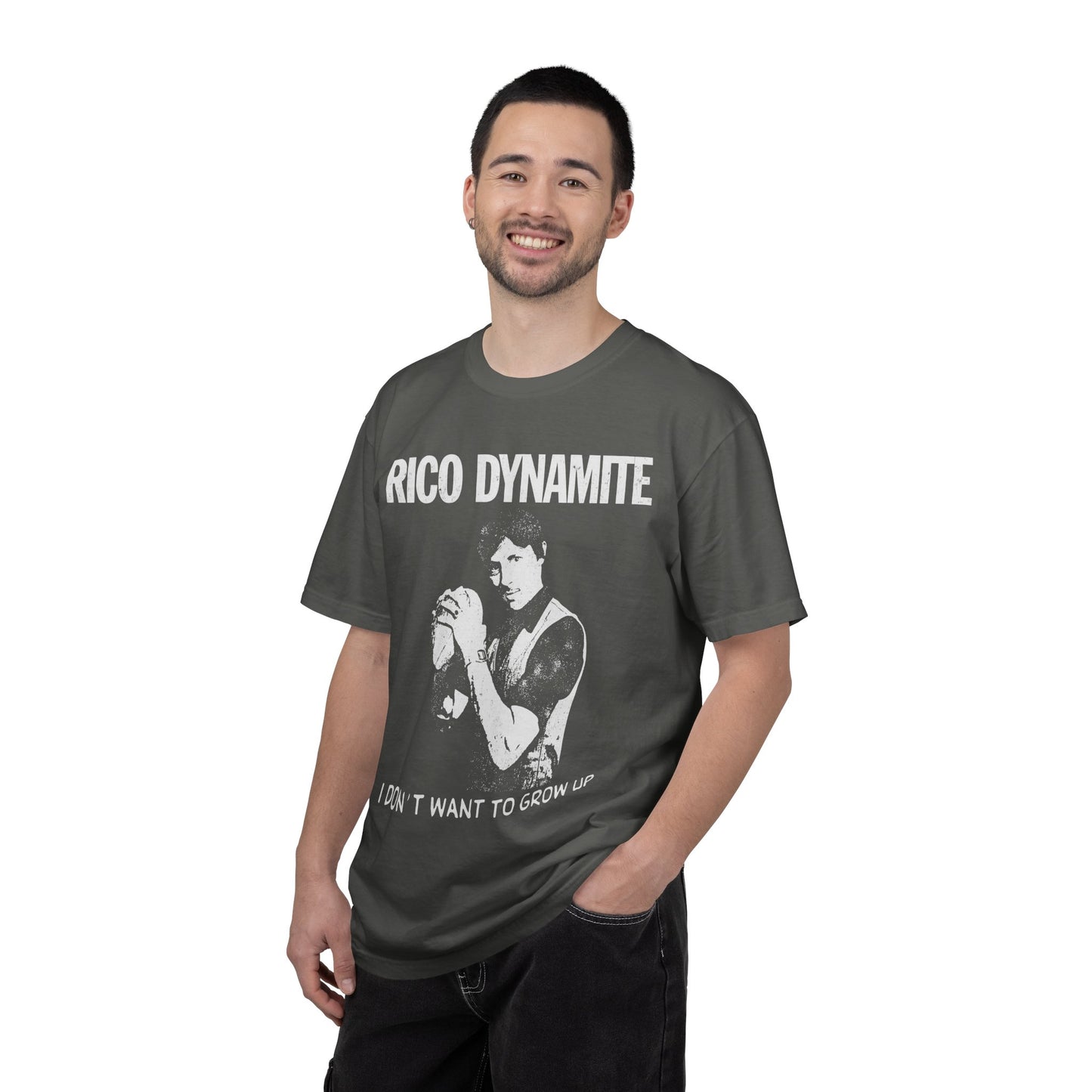I Don't Want to Grow Up Napoleon Dynamite + Descendents Mashup Funny Graphic Tee