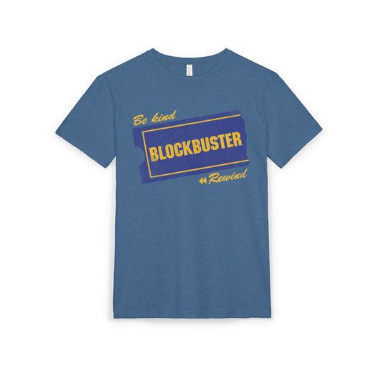Retro Vintage Movie Rental on NextLevel Unisex Sueded T-Shirt