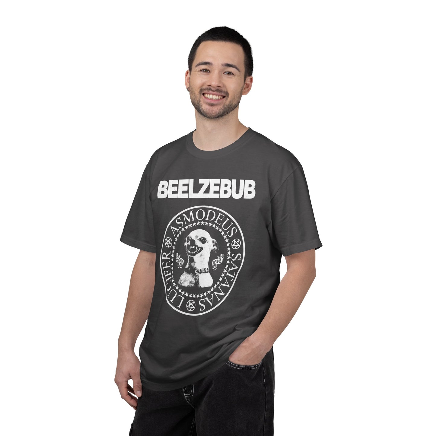 Demon Names Meme Chihuahua Funny Occult T-Shirt – Goth Humor Graphic Tee