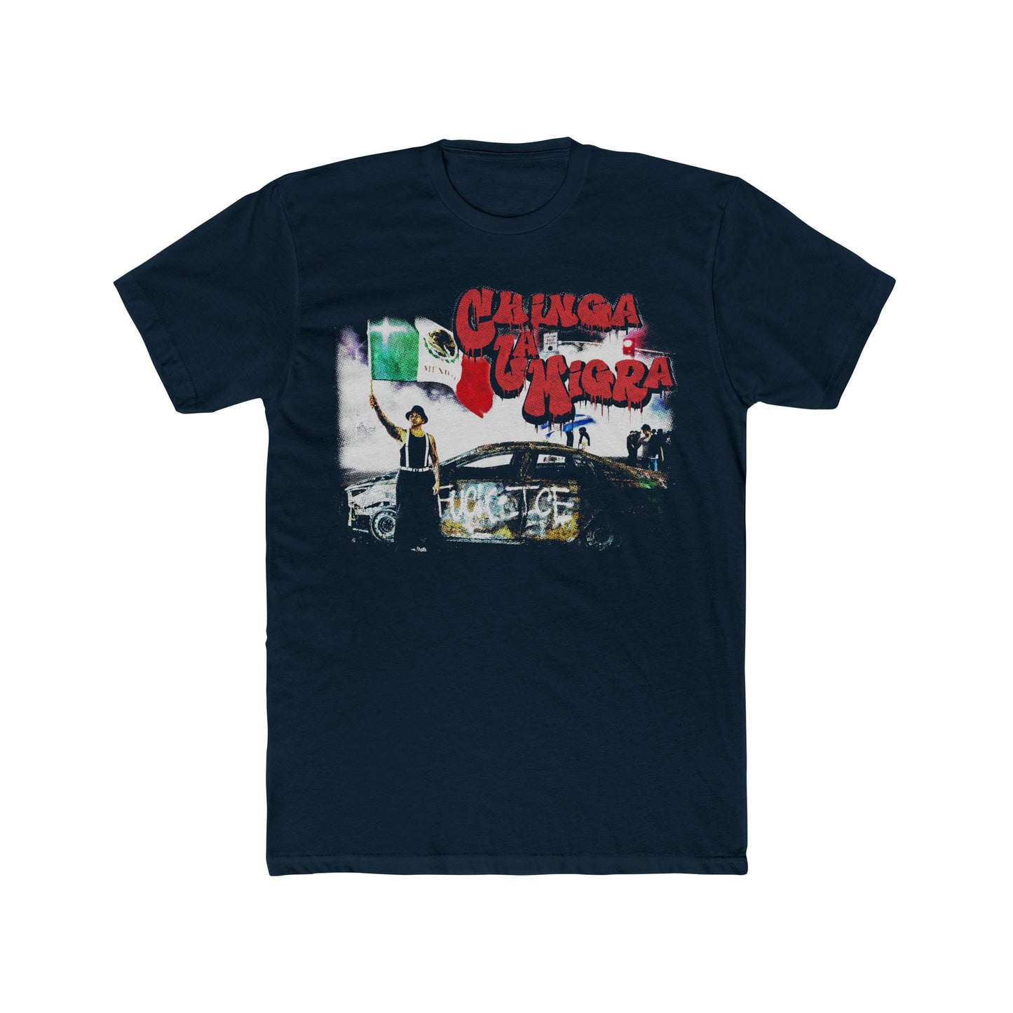 Chinga La Migra Anti-ICE Protest Graphic T-Shirt – Political Statement Tee
