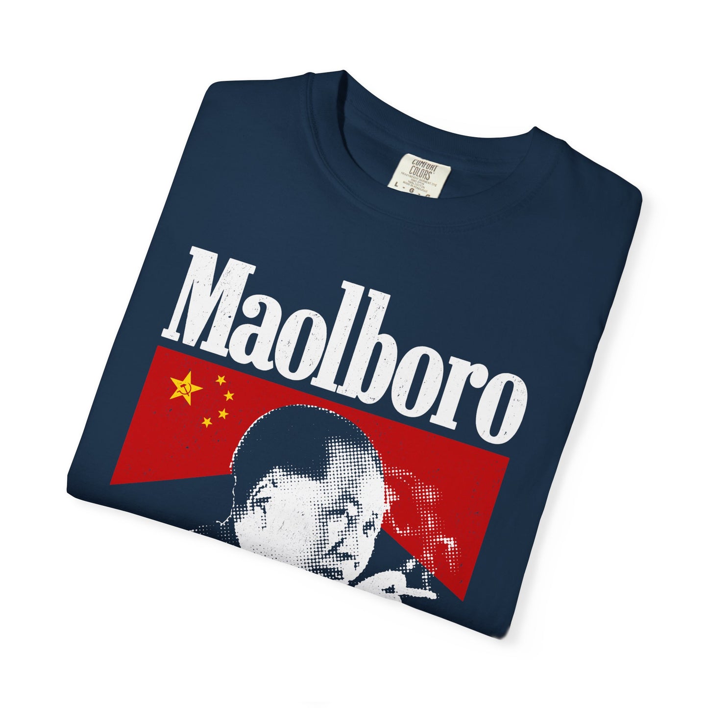 Smoking Mao Printed on ComfortColors 1717