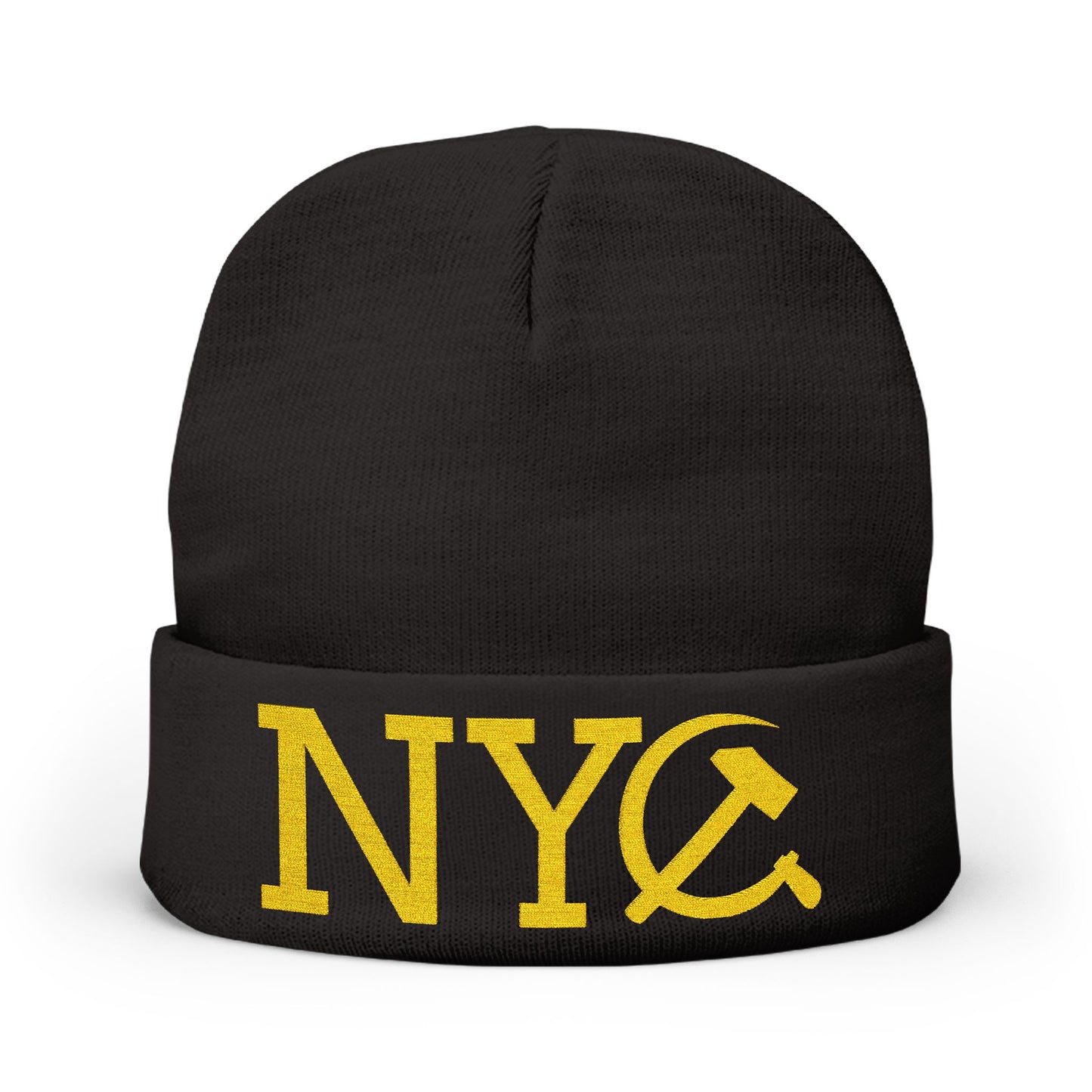 NYCommie - Knit Beanie (Embroidery)