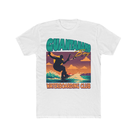 Guanatanamo Bay Waterboarding Club Vintage Surfing T-Shirt