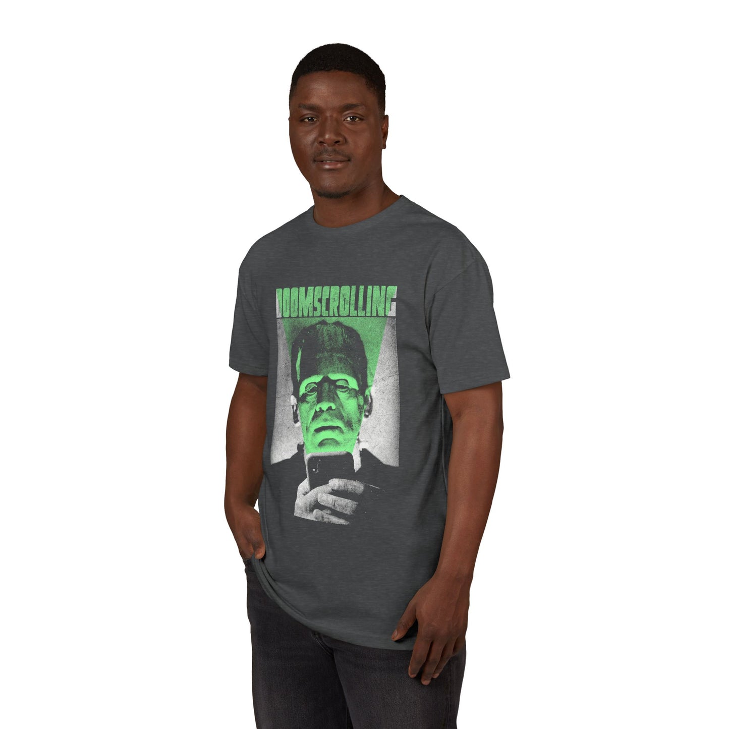 Doomscrolling Funny Graphic Tee – Internet Humor T-Shirt