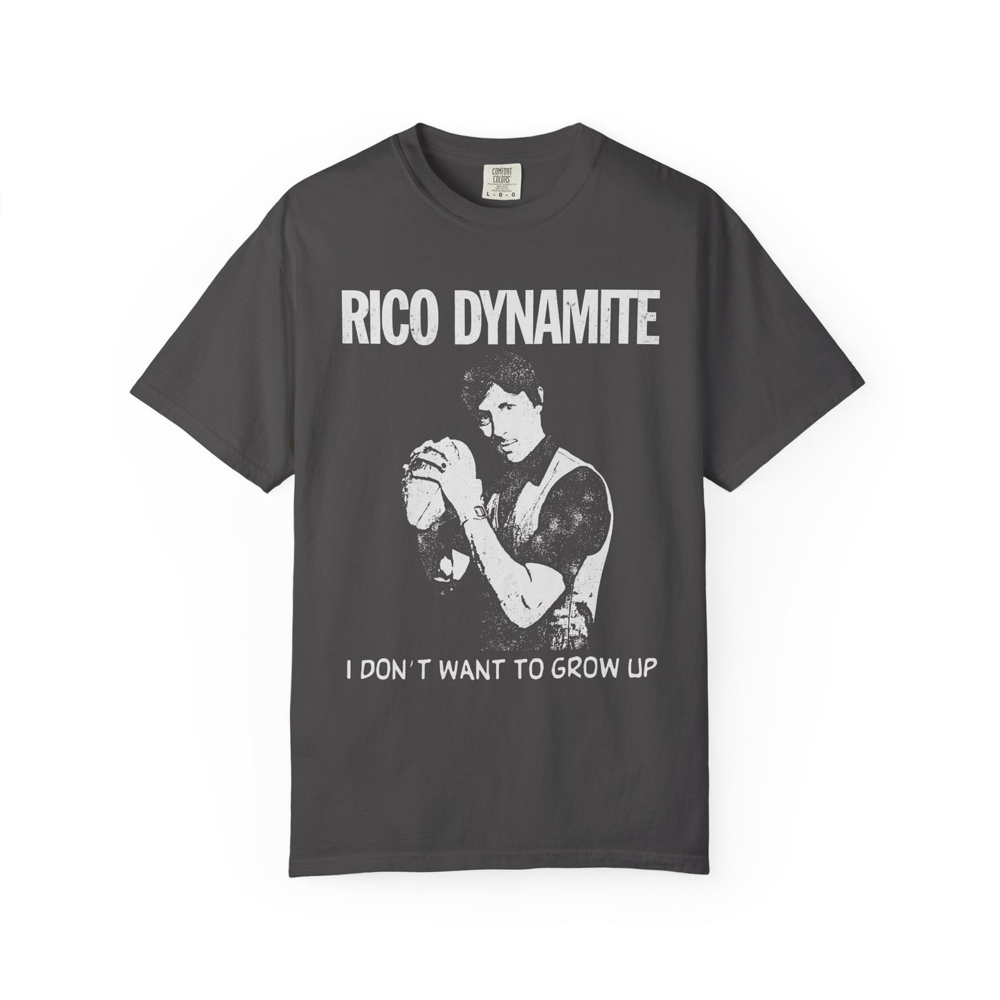 I Don't Want to Grow Up Napoleon Dynamite + Descendents Mashup Funny Graphic Tee