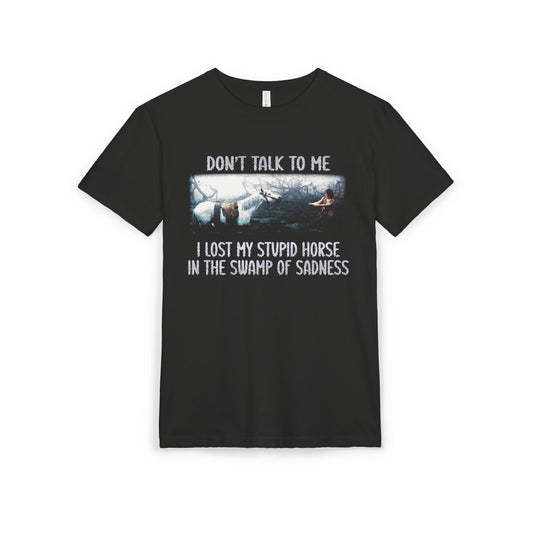 Swamp of Sadness - Printed on NextLevel Unisex Sueded T-Shirt