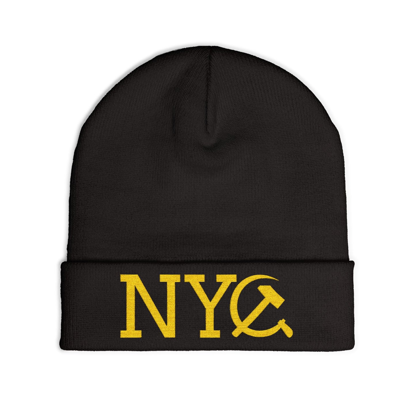 NYCommie - Knit Beanie (Embroidery)