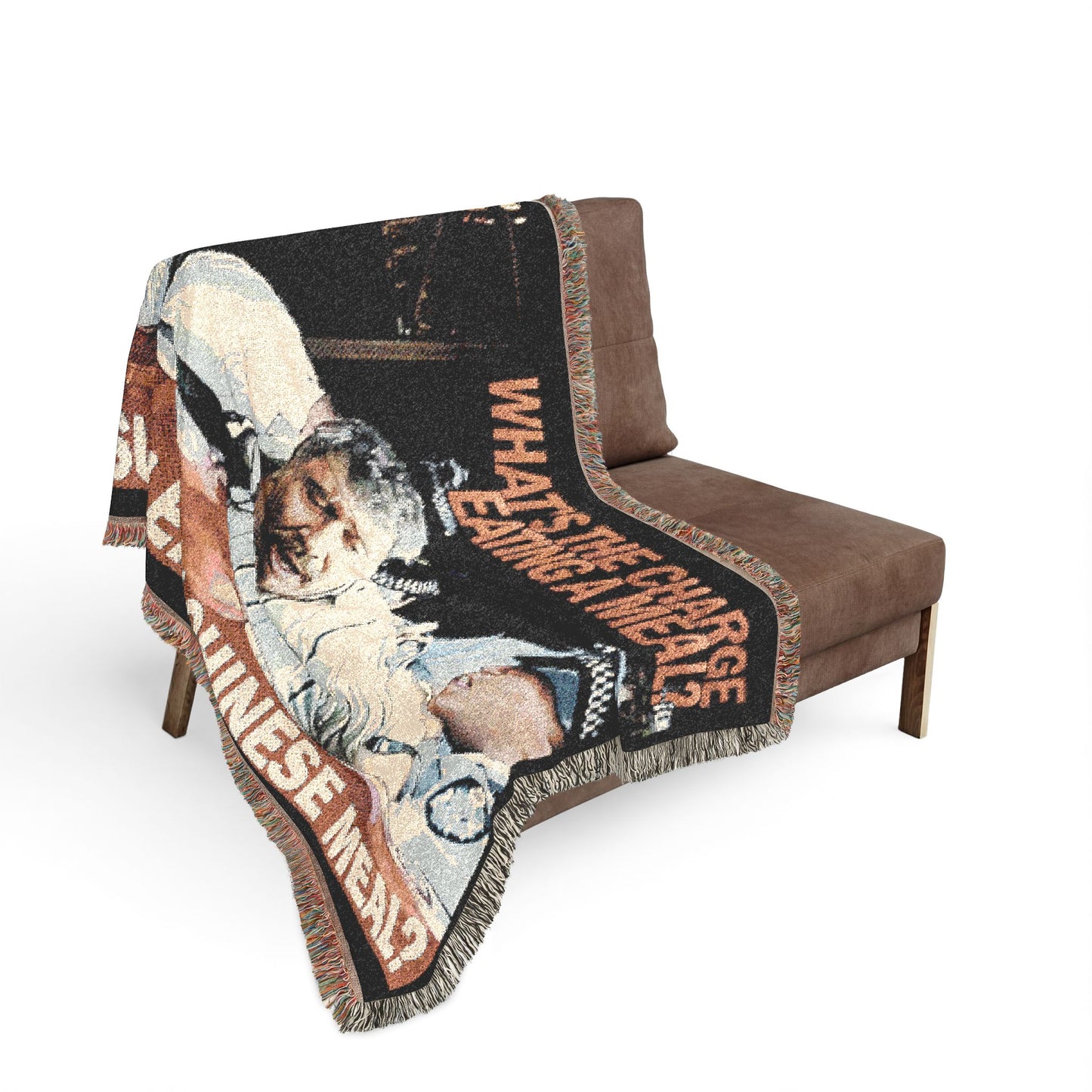Democracy Manifest Woven Blanket | Viral video meme gift