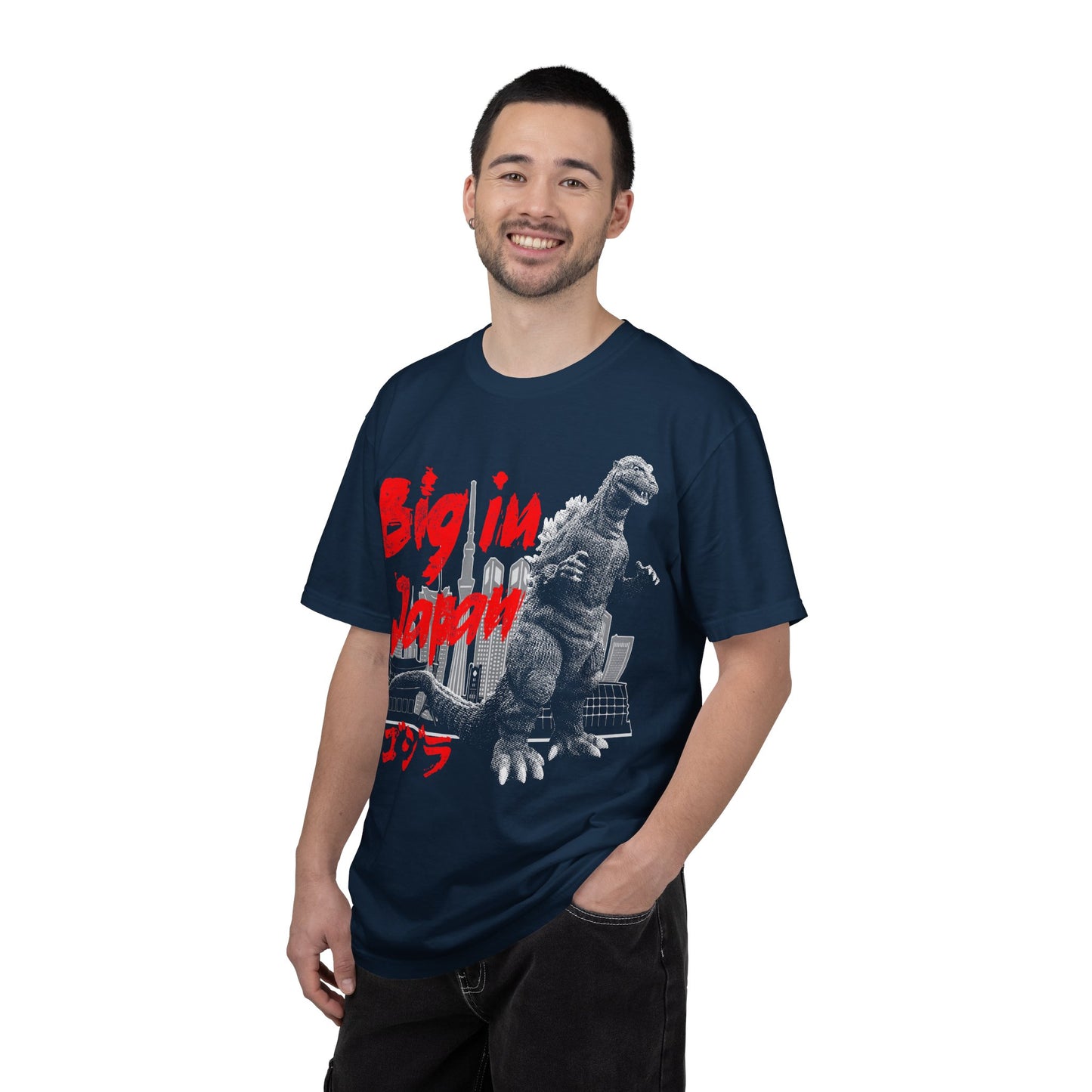 Big in Japan Funny Graphic T-Shirt – Kaiju Monster Movie Tee