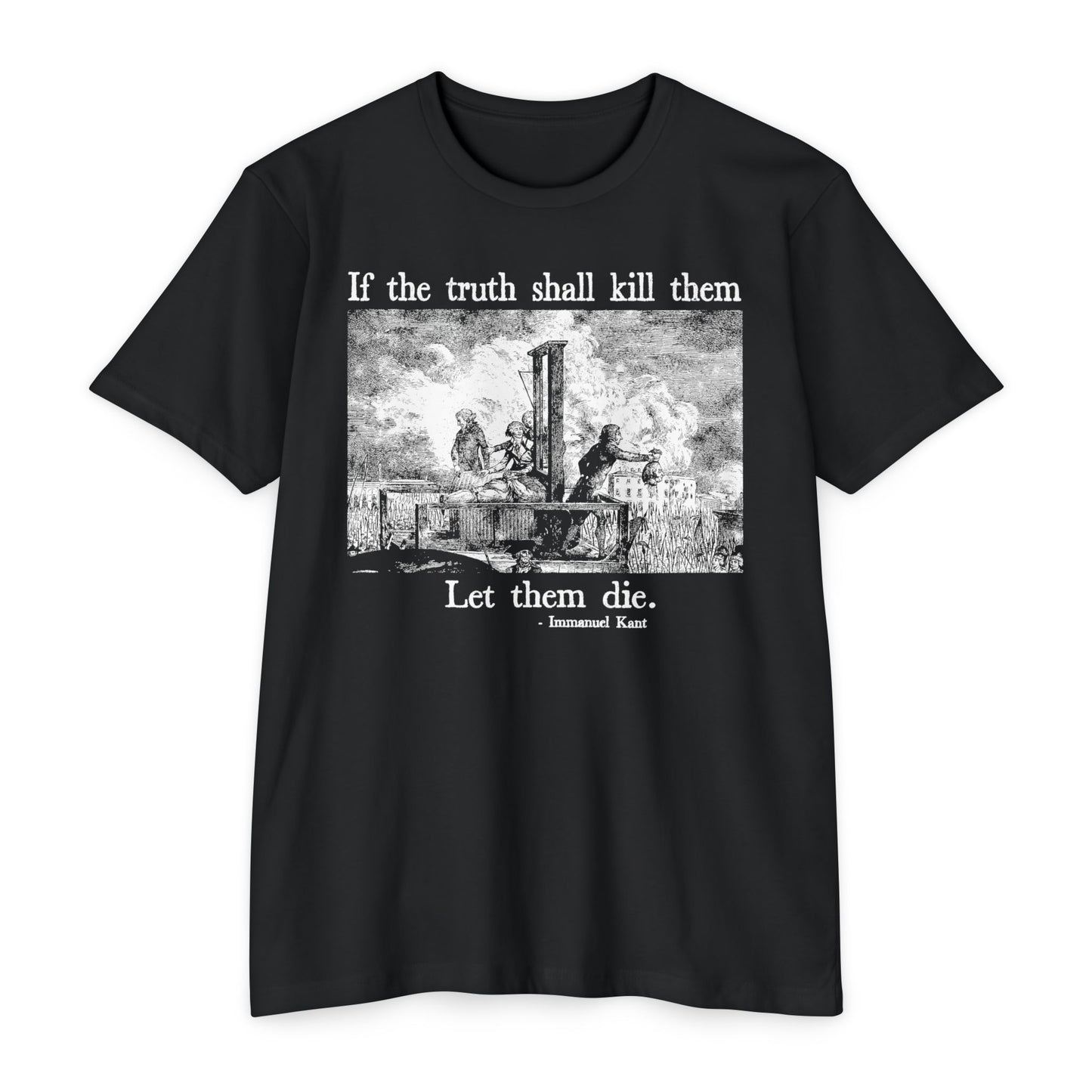 The Truth Kant Hurt You - printed on NextLevel Unisex CVC Jersey T-shirt
