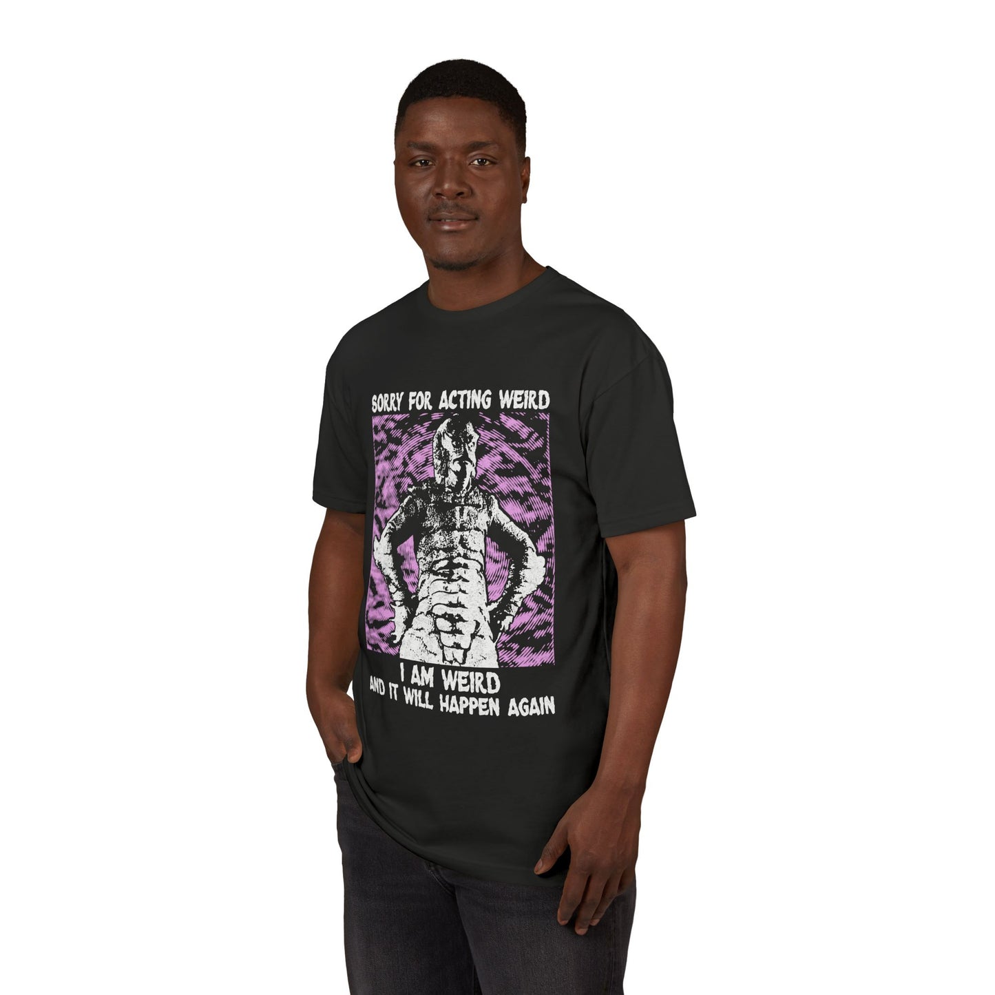 I Am Weird - on NextLevel Unisex Sueded T-Shirt