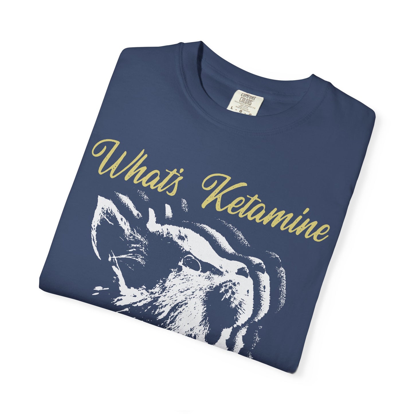 Kitten Hole Funny Cat Graphic VetMed T-Shirt – Cute Cat Humor Tee