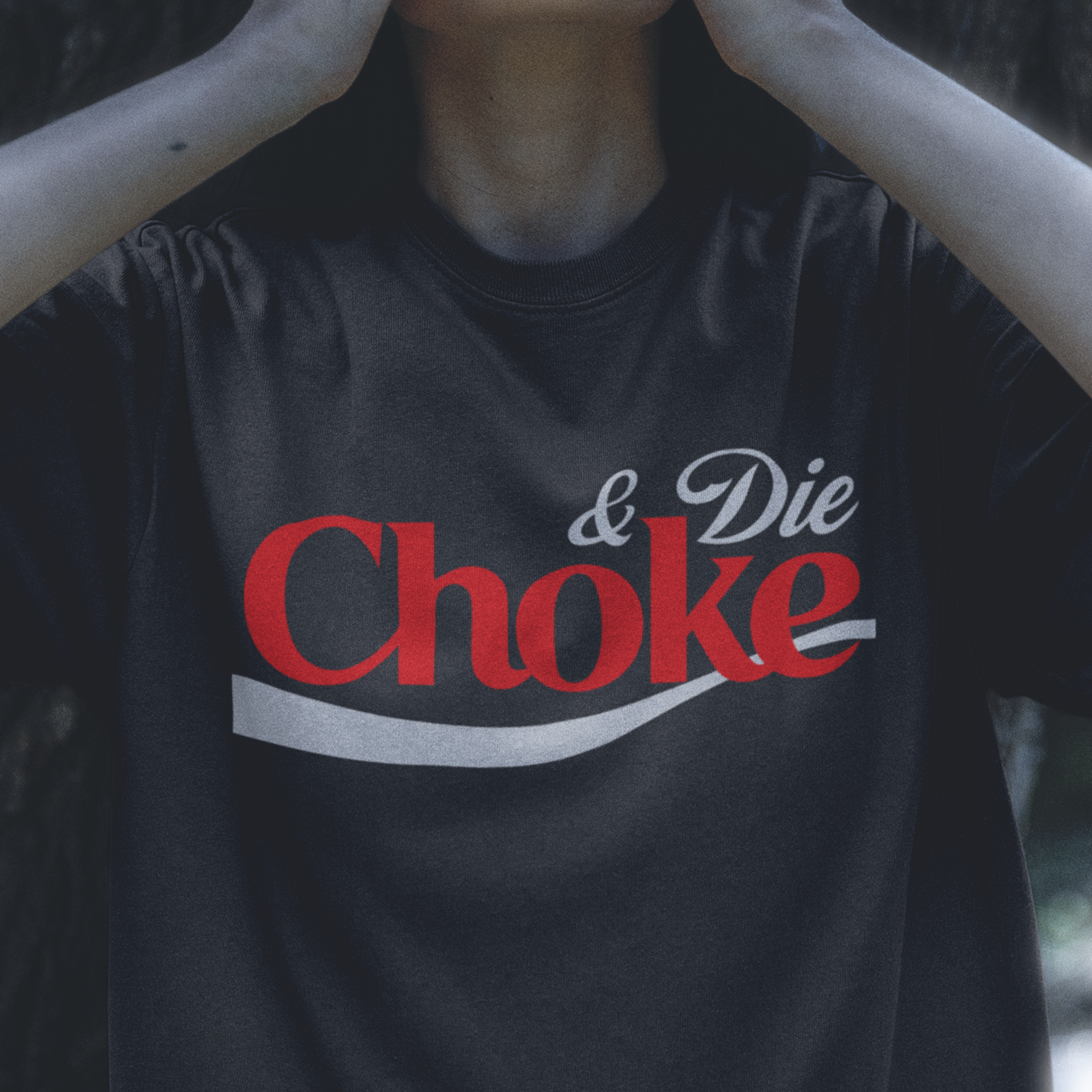 Choke & Die printed on ASColor Adult Staple Tee