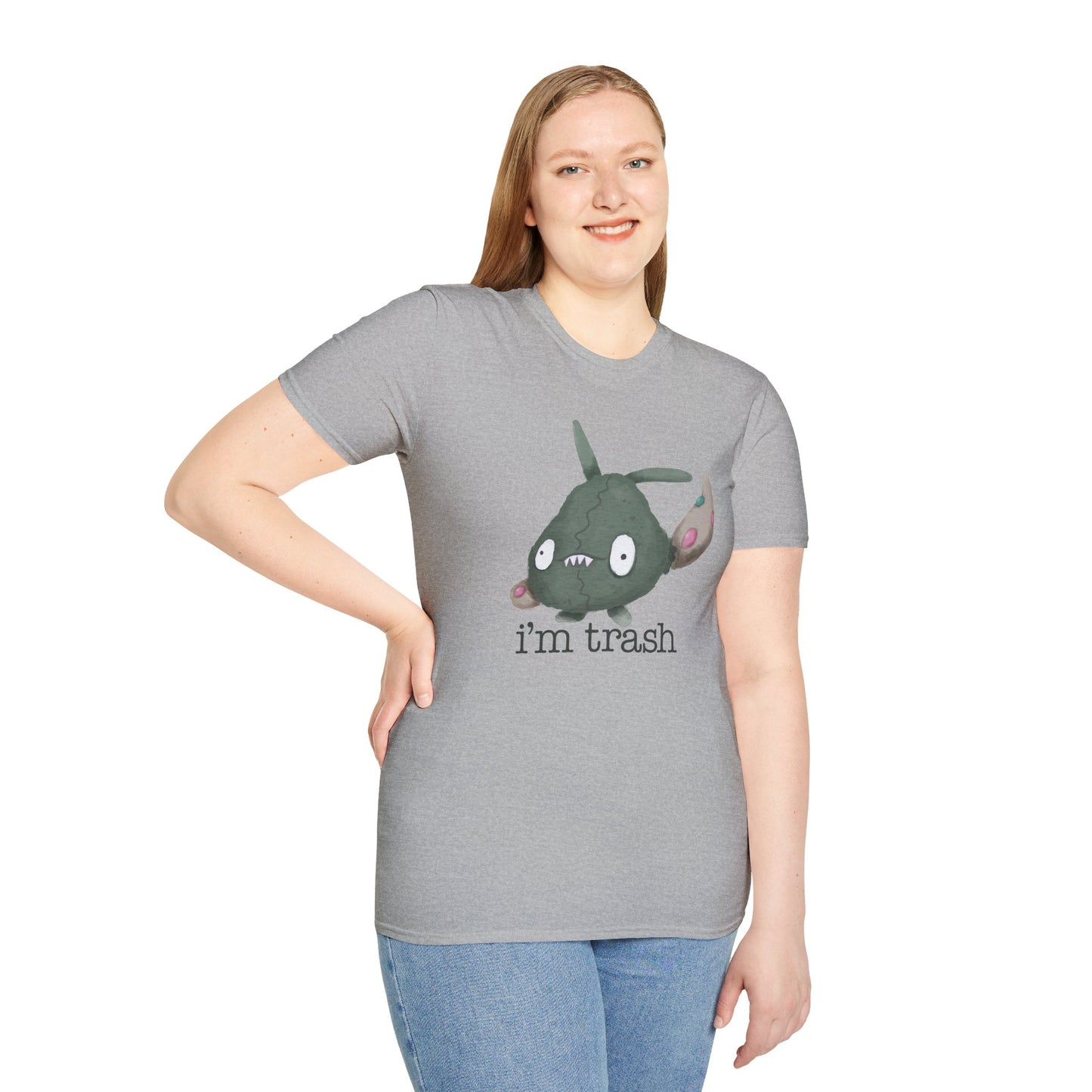 Funny Unisex T-Shirt - "I'm Trash" Graphic Tee