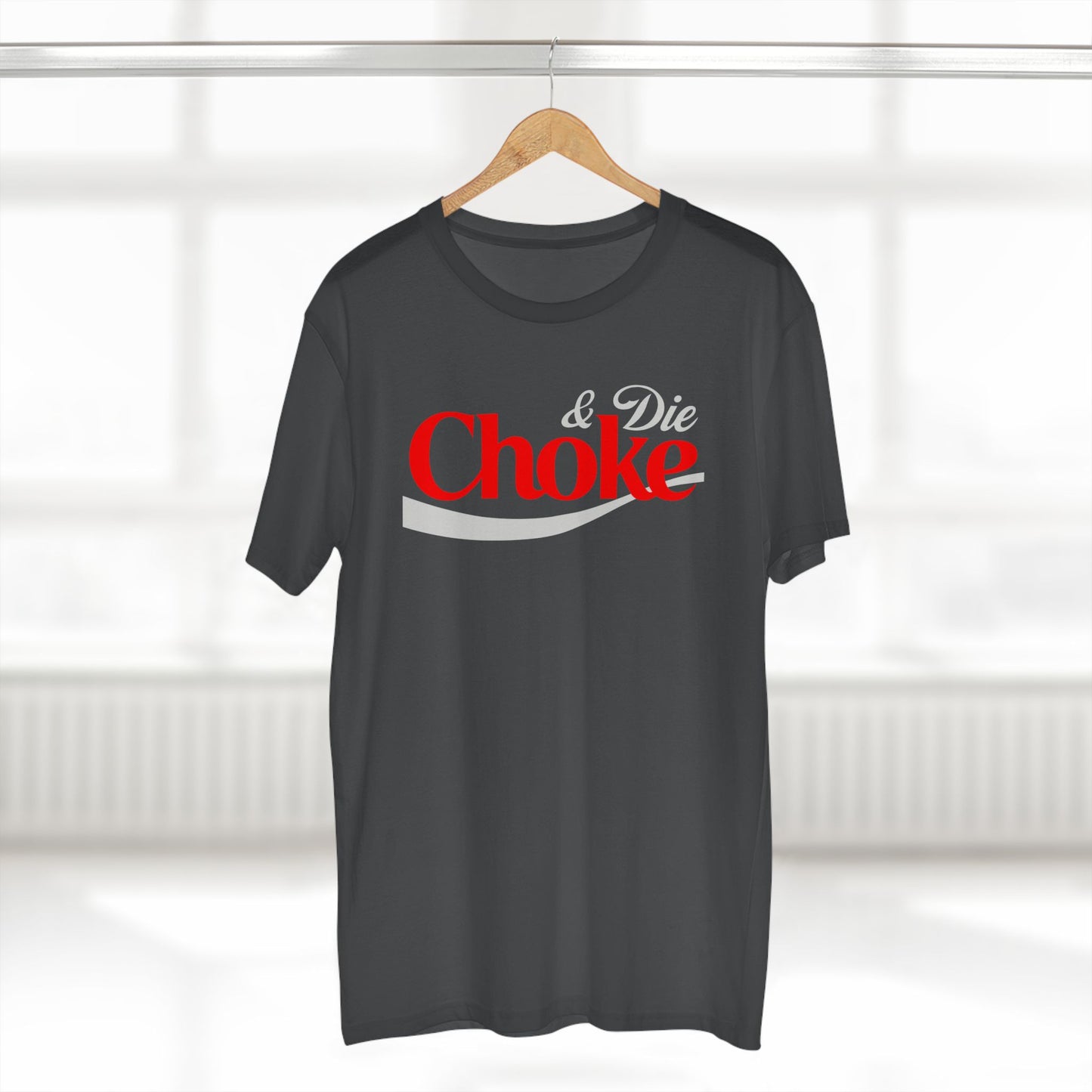 Choke & Die printed on ASColor Adult Staple Tee