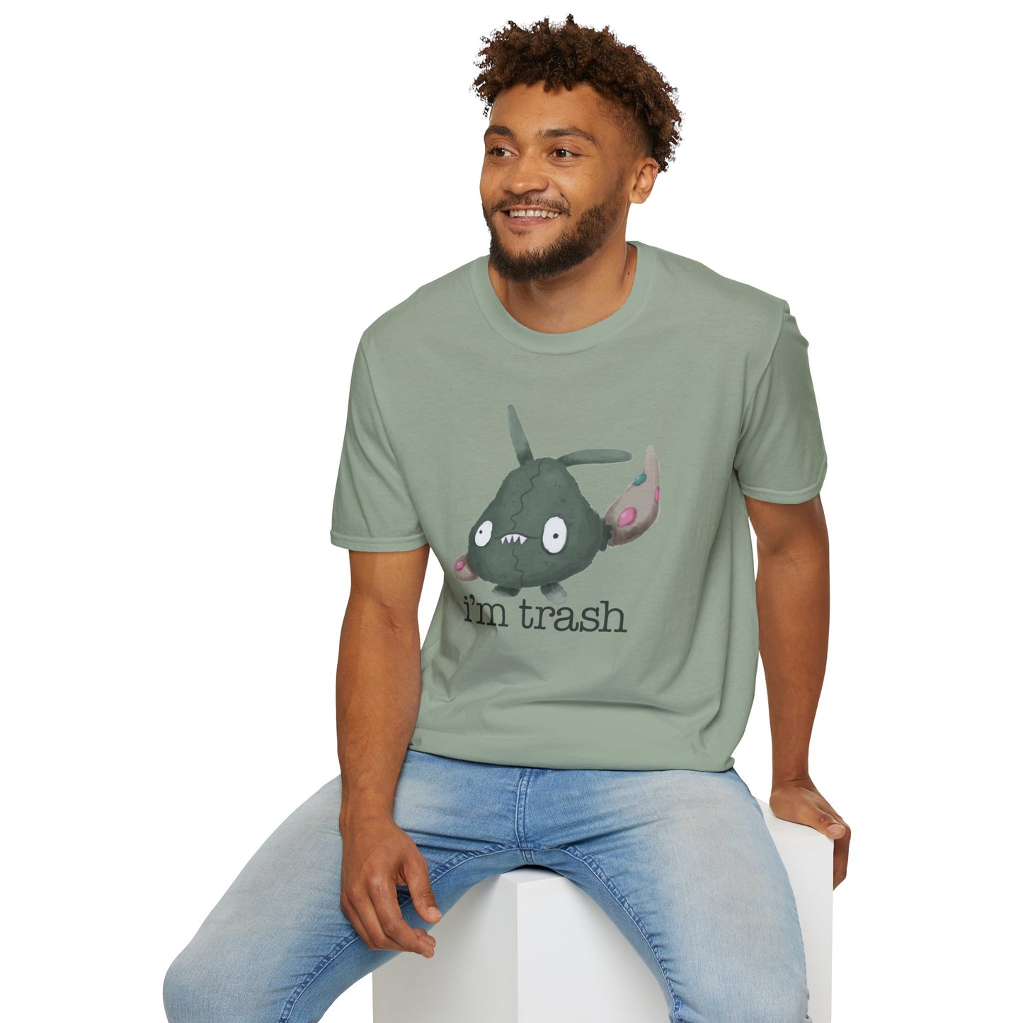 Funny Unisex T-Shirt - "I'm Trash" Graphic Tee