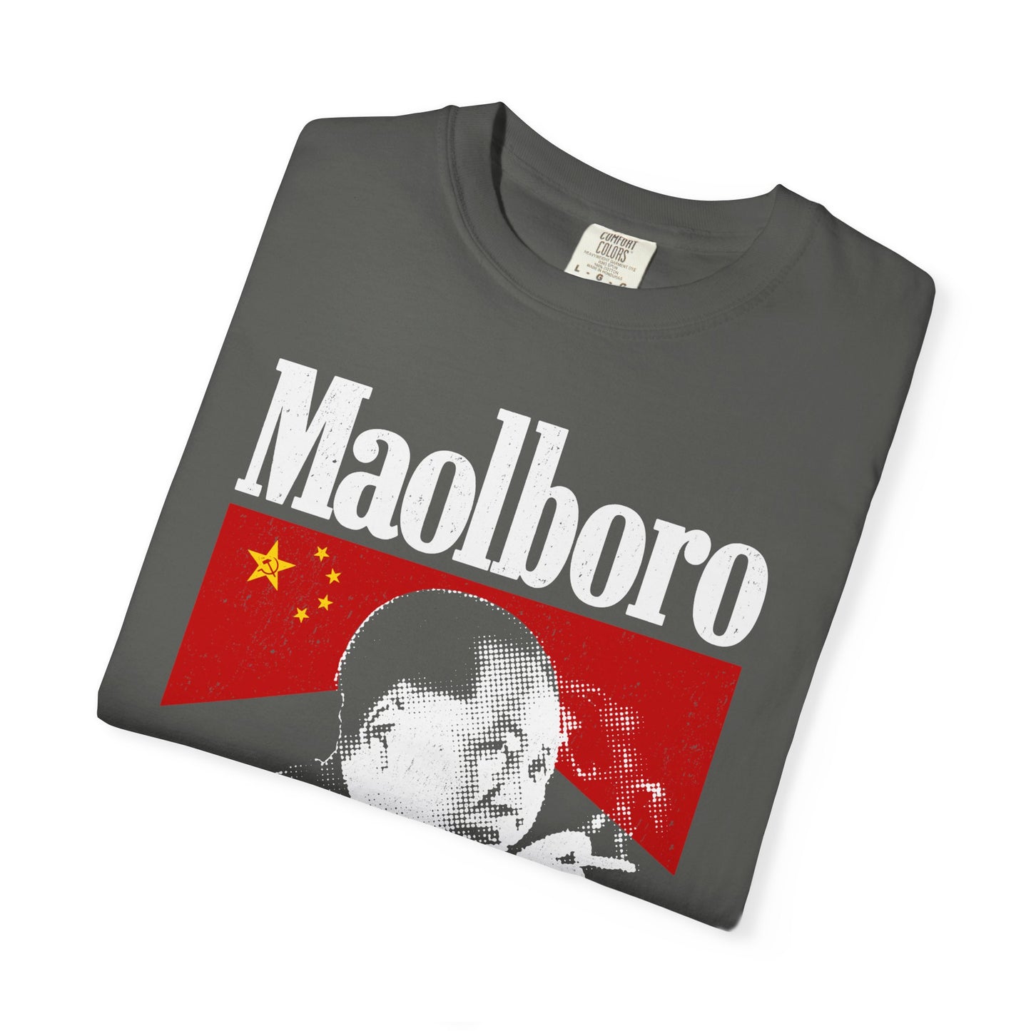 Smoking Mao Printed on ComfortColors 1717