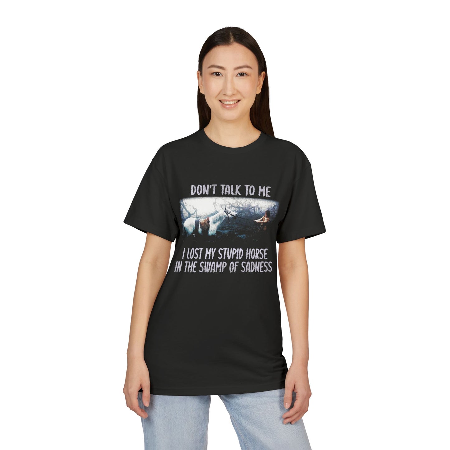 Swamp of Sadness - Printed on NextLevel Unisex Sueded T-Shirt