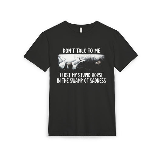 Swamp of Sadness - Printed on NextLevel Unisex Sueded T-Shirt