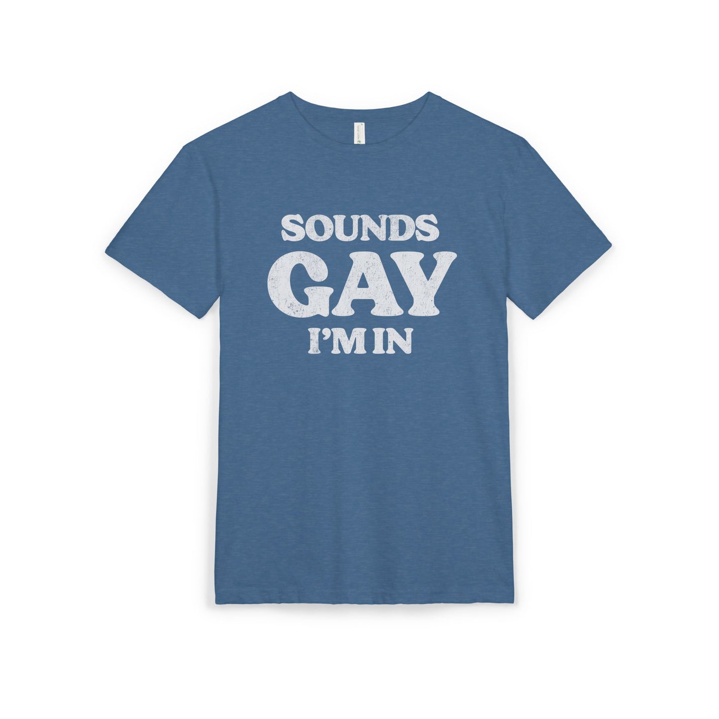 Sounds Gay, I'm in! - Printed on NextLevel Unisex Sueded T-Shirt