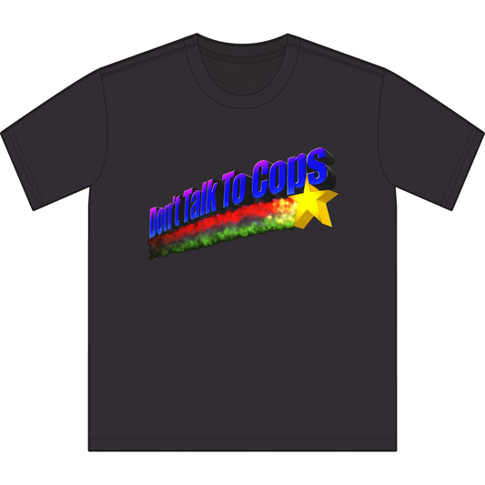 Don't Talk to Cops - The More You Know - Graphic Unisex Sueded Tee