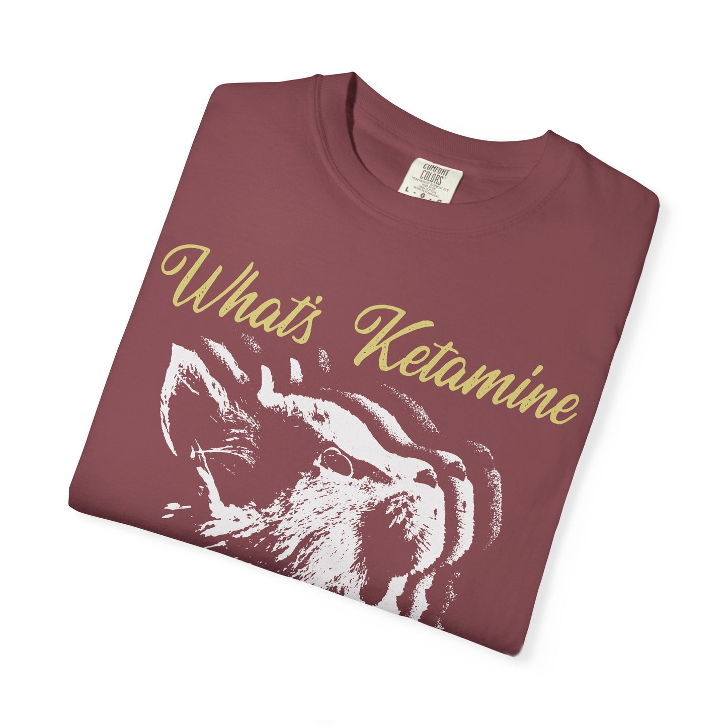 Kitten Hole Funny Cat Graphic VetMed T-Shirt – Cute Cat Humor Tee