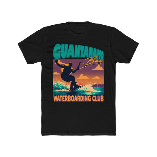 Guanatanamo Bay Waterboarding Club Vintage Surfing T-Shirt