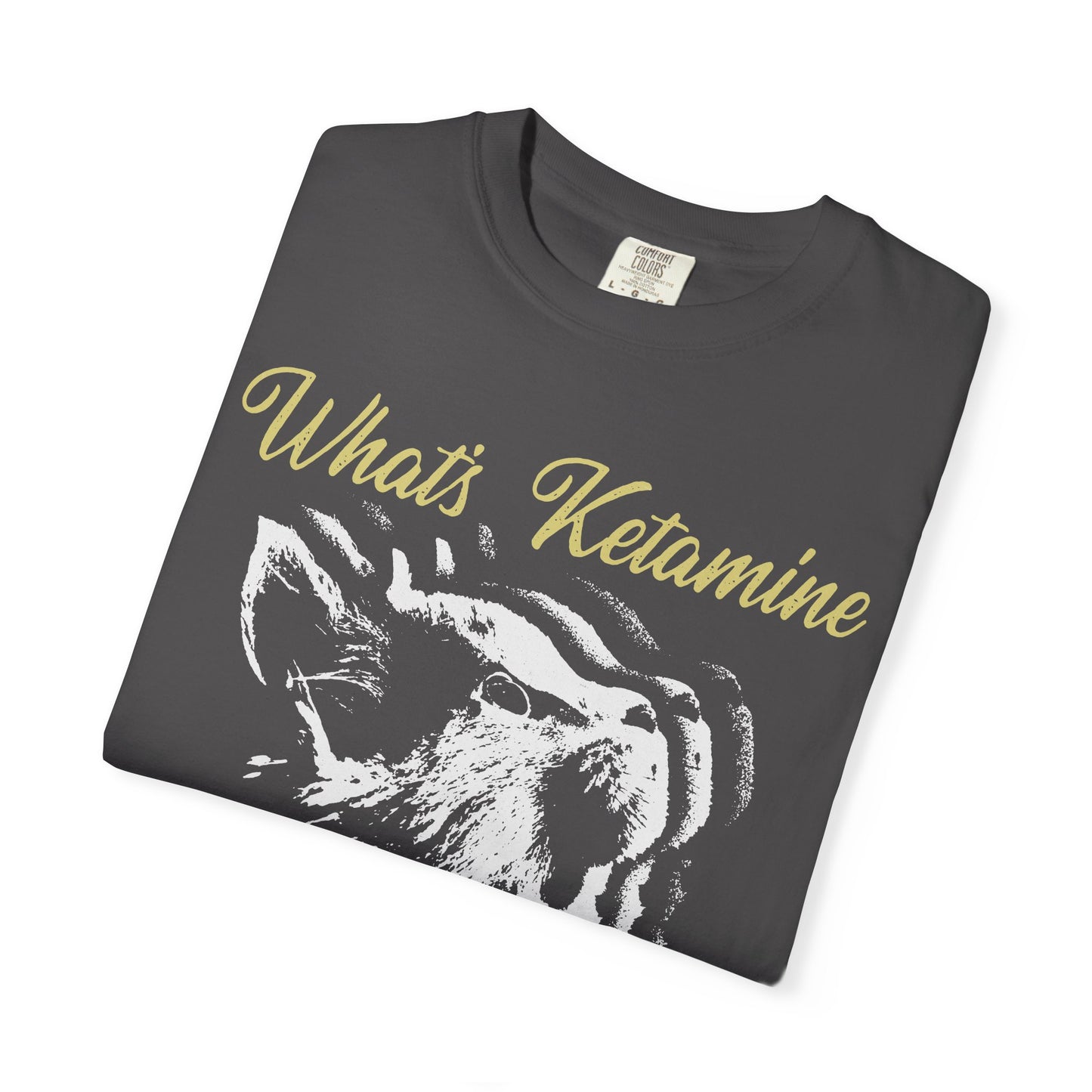 Kitten Hole Funny Cat Graphic VetMed T-Shirt – Cute Cat Humor Tee