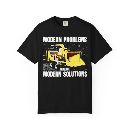 Modern Problems - Printed on ComfortColors Unisex Garment-Dyed T-shirt