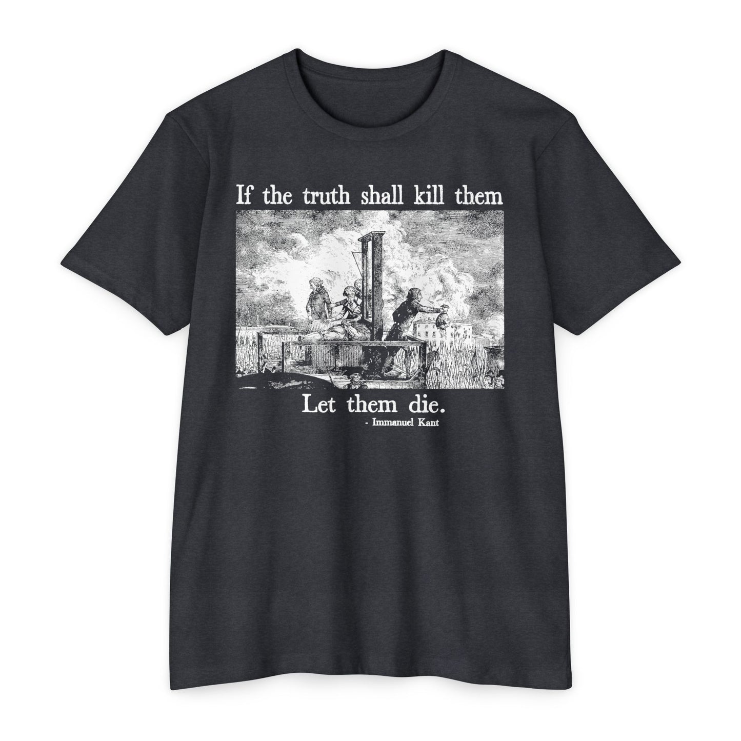 The Truth Kant Hurt You - printed on NextLevel Unisex CVC Jersey T-shirt