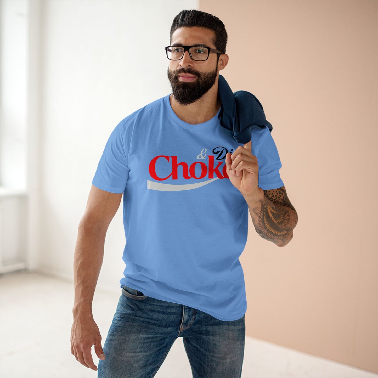 Choke & Die printed on ASColor Adult Staple Tee