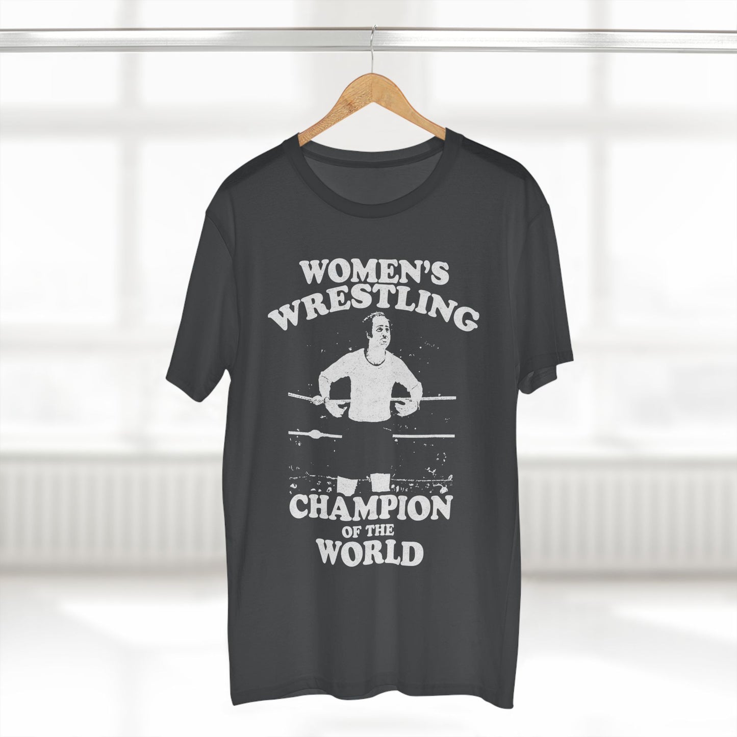 Andy Kaufman Women's Wrestling Champion Funny Graphic Tee
