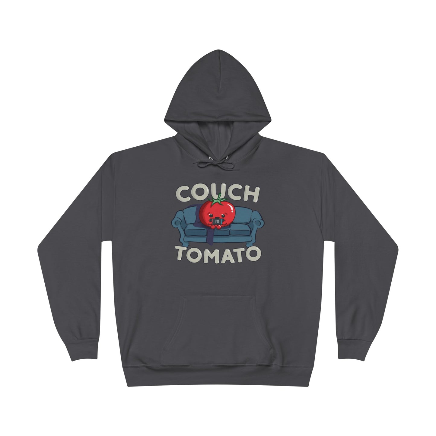 Cozy Couch Tomato Medium Weight Pullover Hoodie