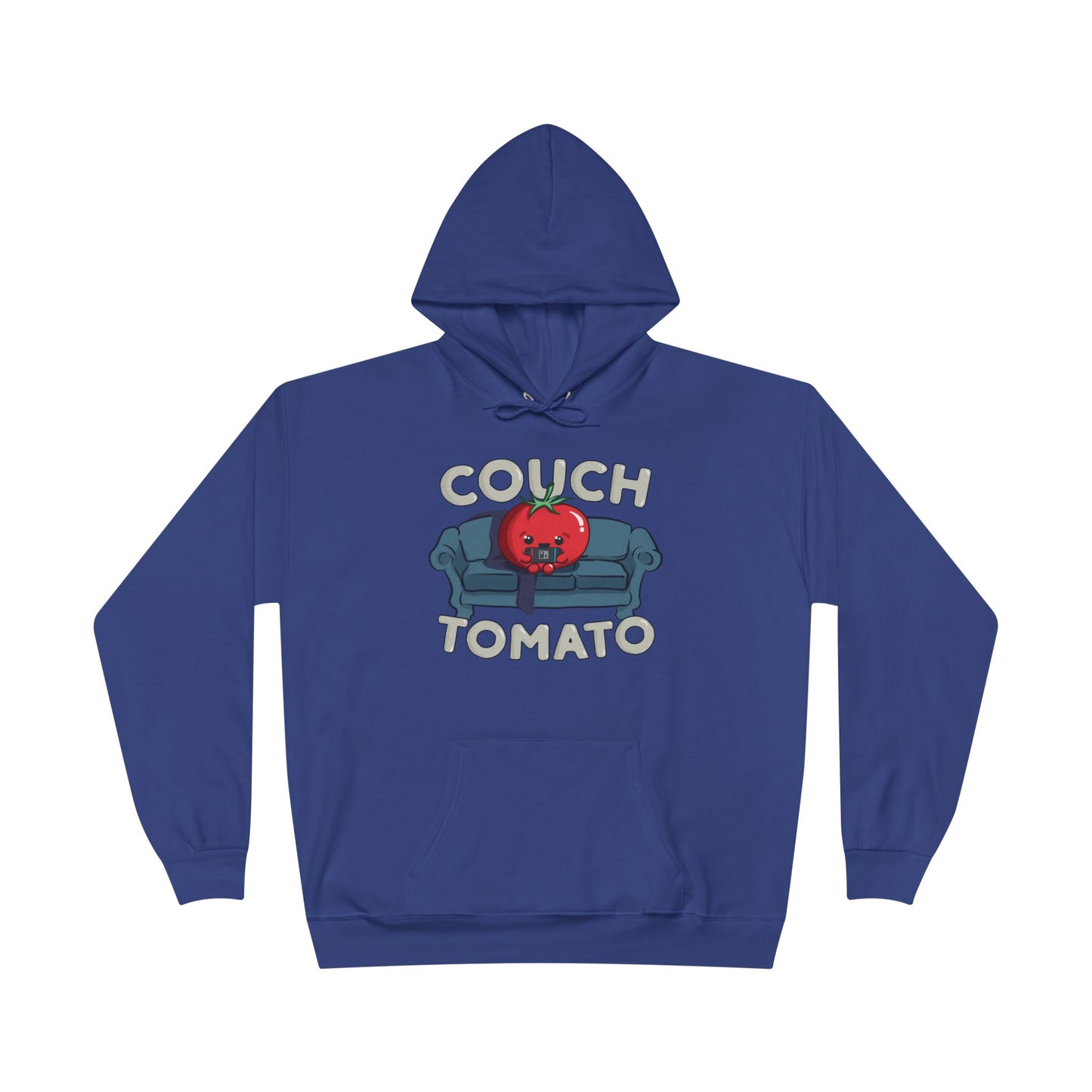 Cozy Couch Tomato Medium Weight Pullover Hoodie