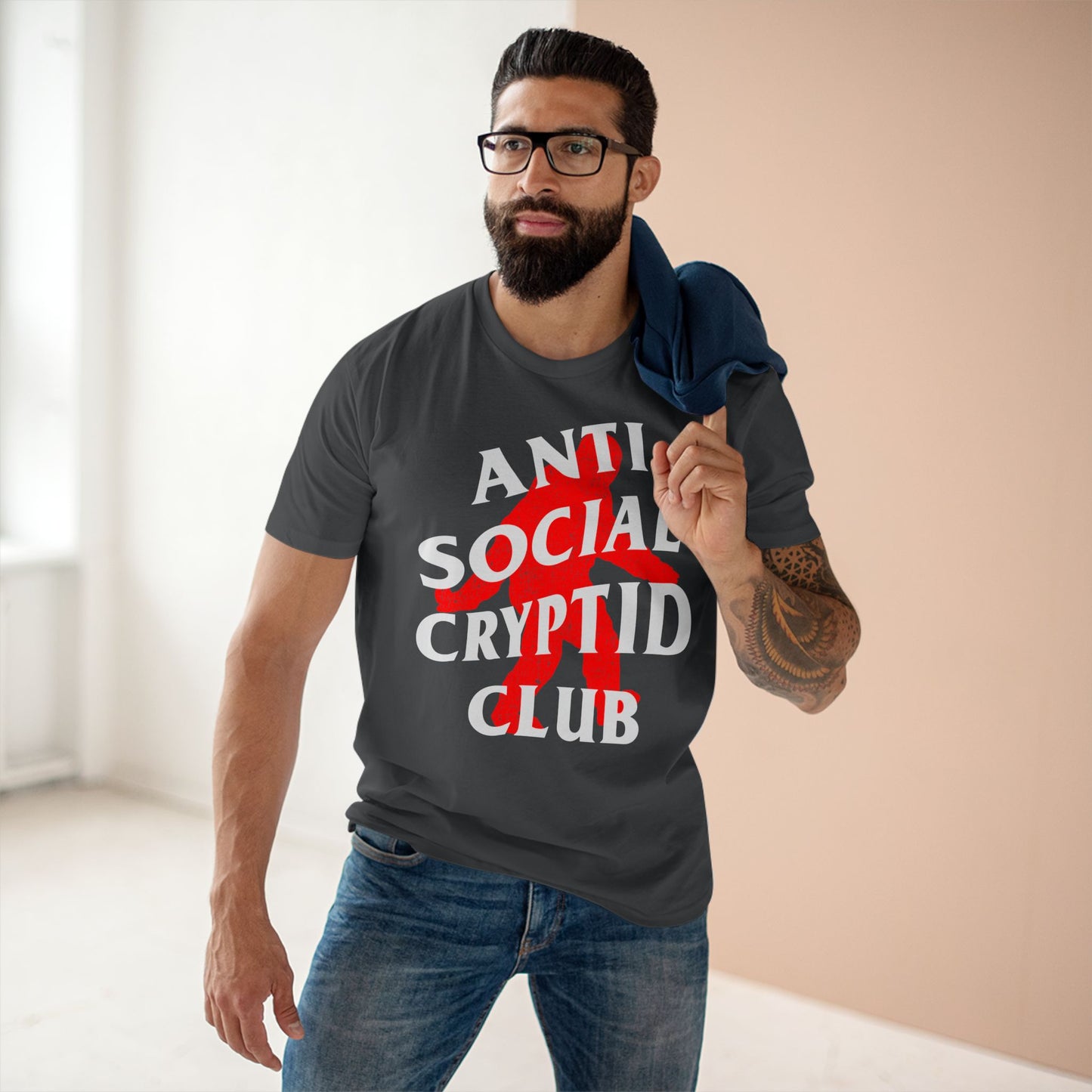 ASCC with Squatch on ASColor Adult Staple Tee