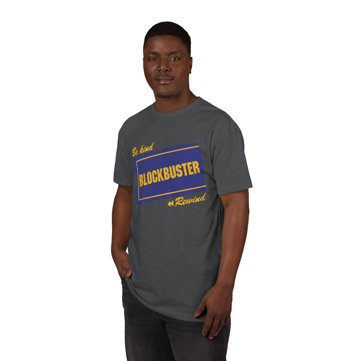 Retro Vintage Movie Rental on NextLevel Unisex Sueded T-Shirt