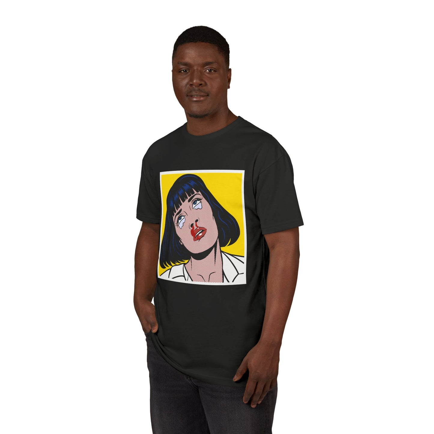 Pop Fiction on NextLevel Sueded tee