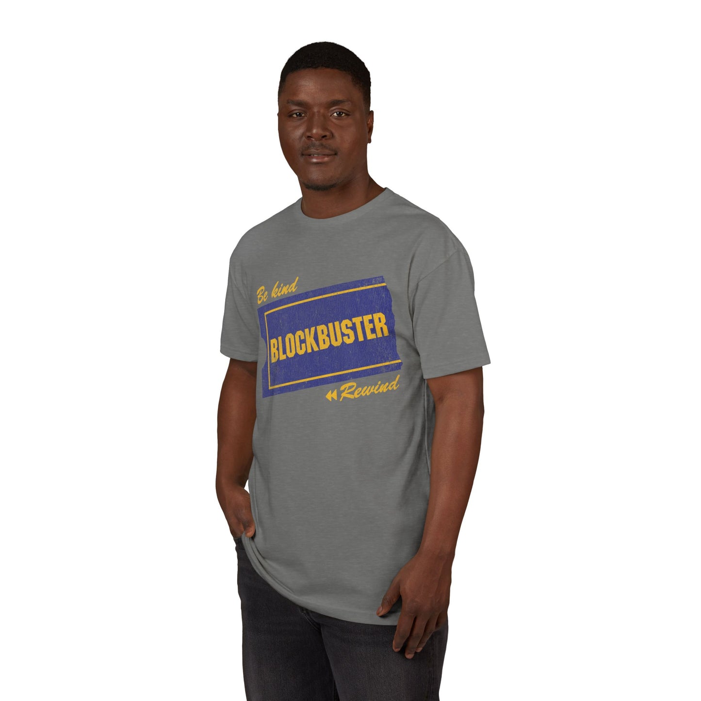 Retro Vintage Movie Rental on NextLevel Unisex Sueded T-Shirt