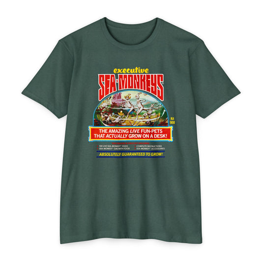 Executive Sea Monkeys T-Shirt - Fun & Quirky Nostalgic Tee