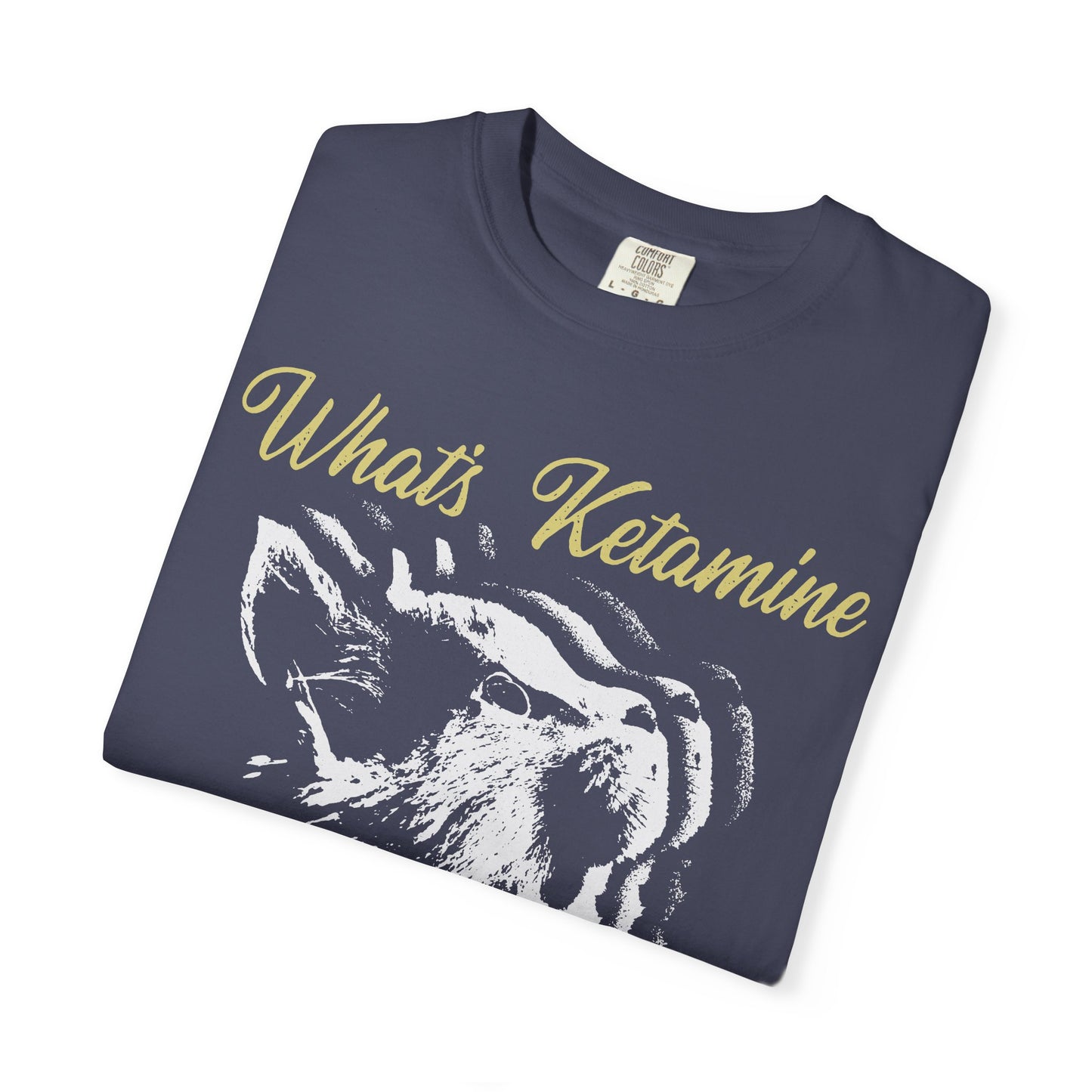 Kitten Hole Funny Cat Graphic VetMed T-Shirt – Cute Cat Humor Tee