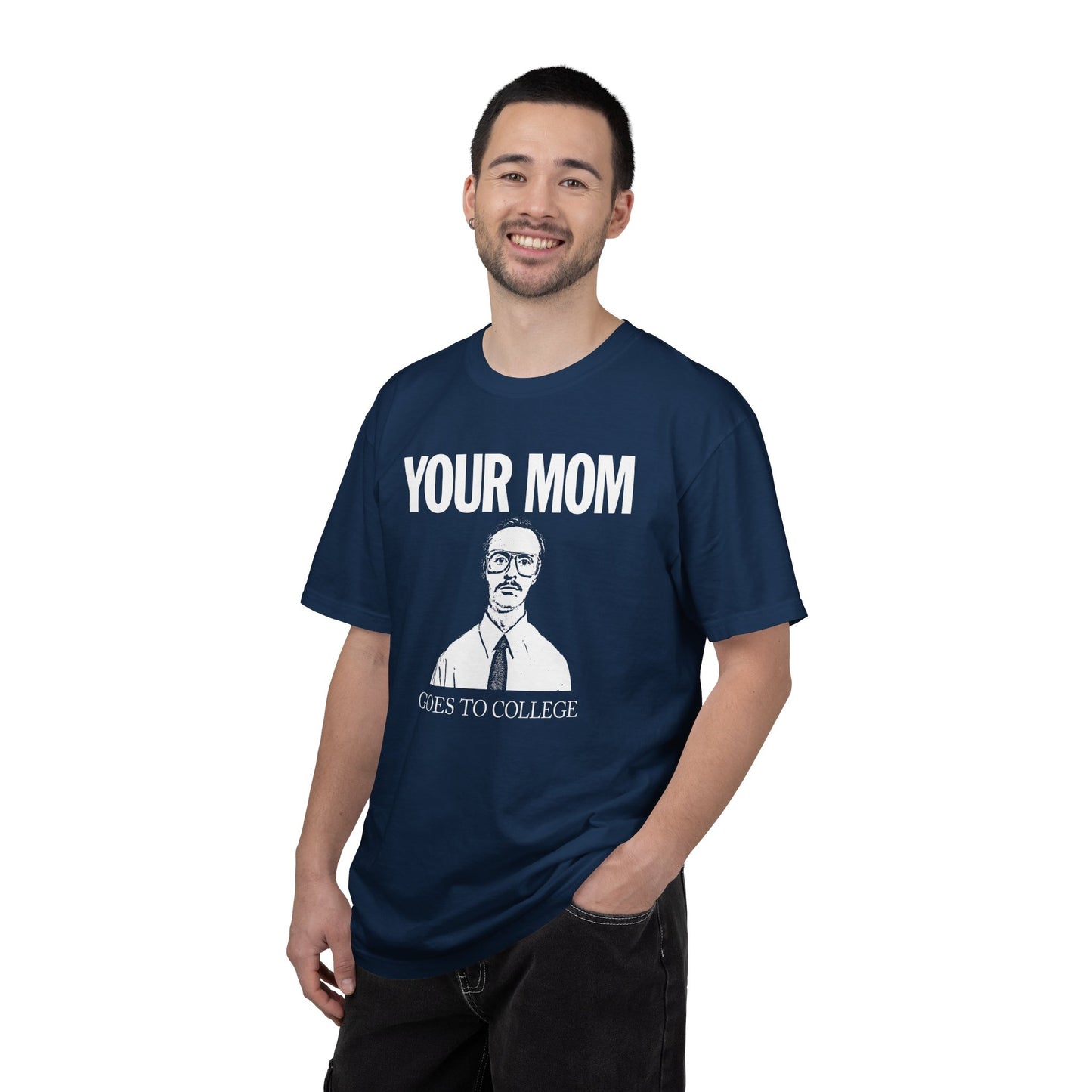 Your Mom Goes To College - Kip Dynamite - Printed on ComfortColors Unisex Garment-Dyed T-shirt