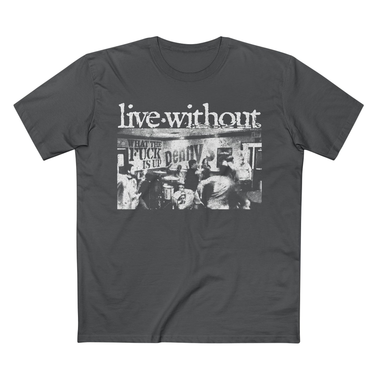 WTF is up DNYZ? on ASColor Staple Tee