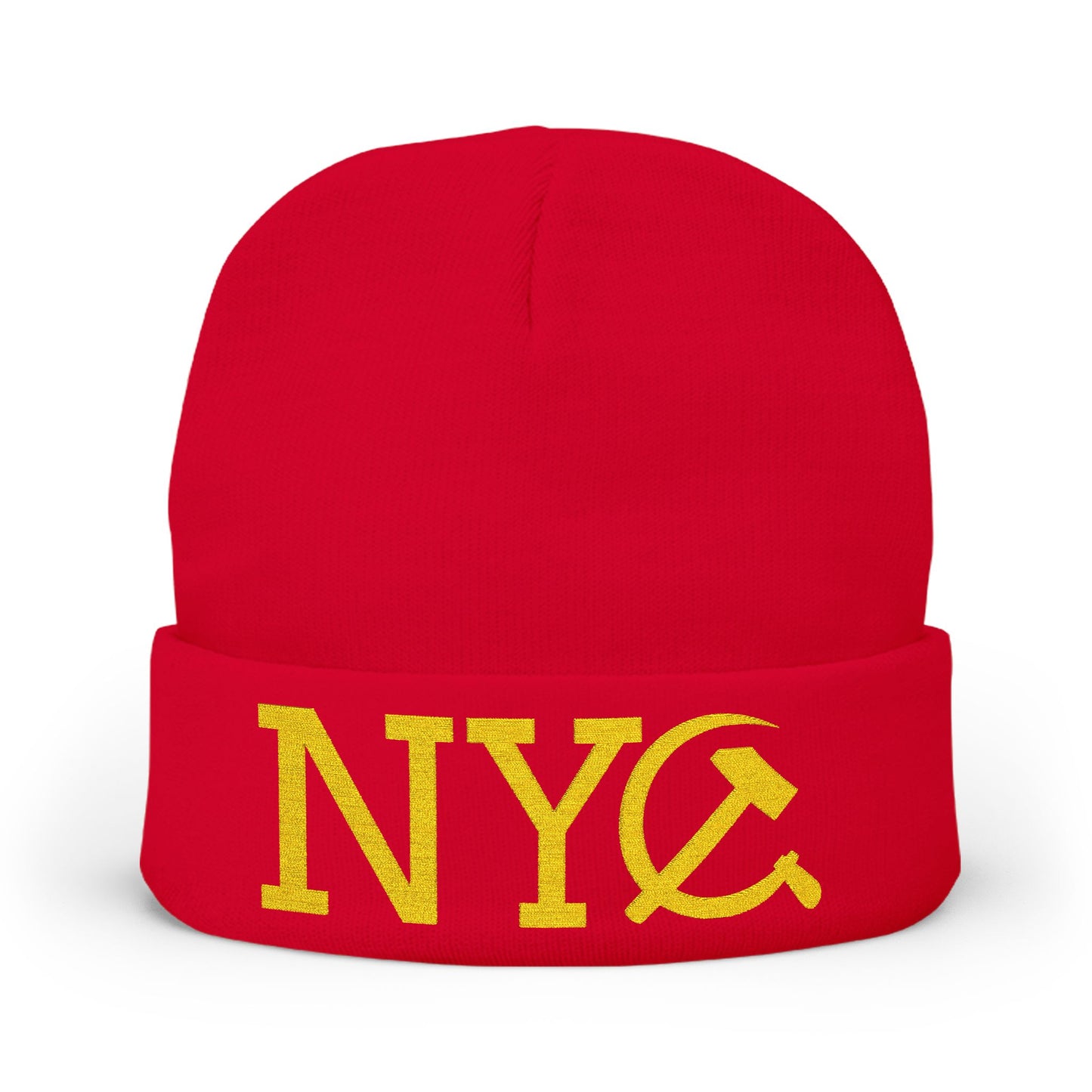 NYCommie - Knit Beanie (Embroidery)