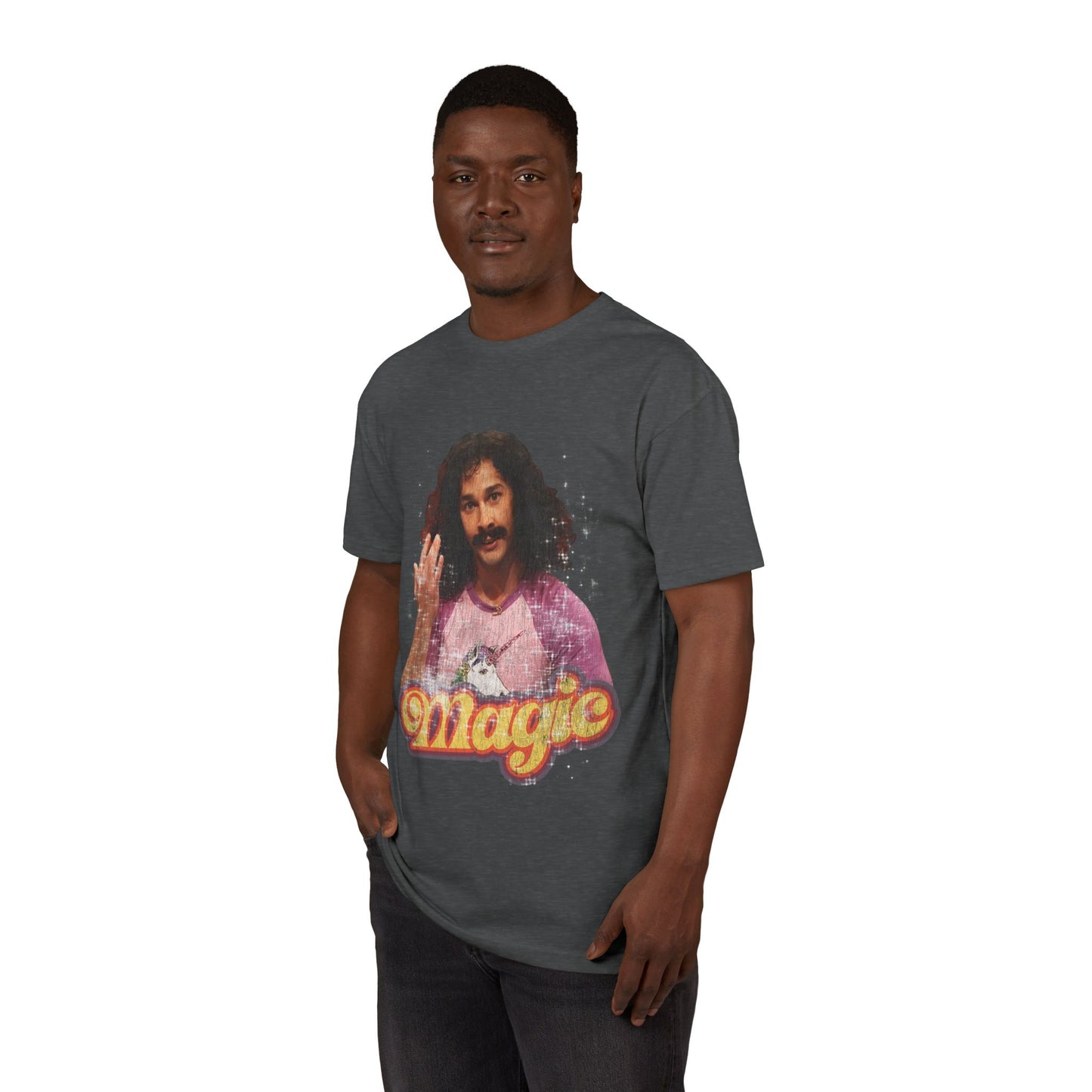 Magic Meme Unisex Sueded T-Shirt – Fun Graphic Tee