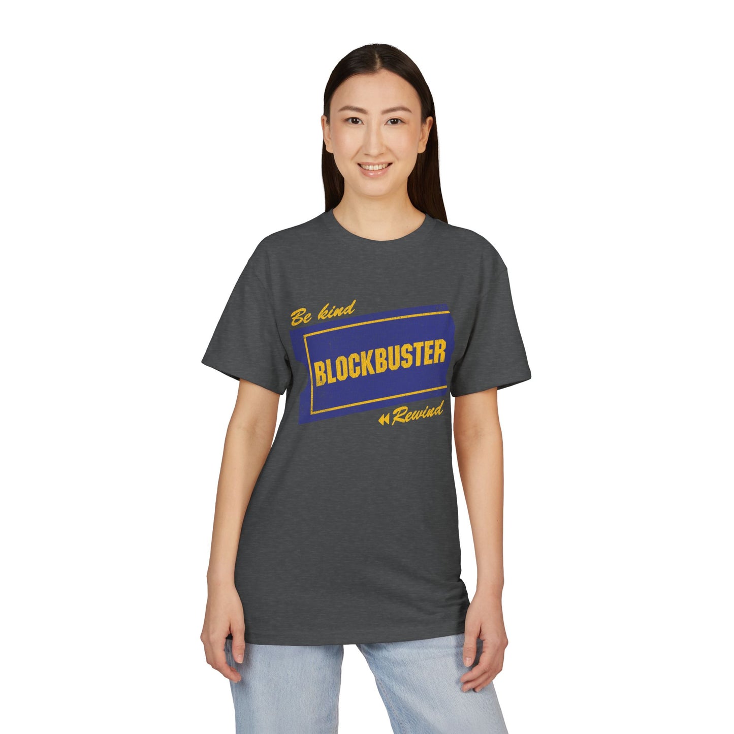 Retro Vintage Movie Rental on NextLevel Unisex Sueded T-Shirt