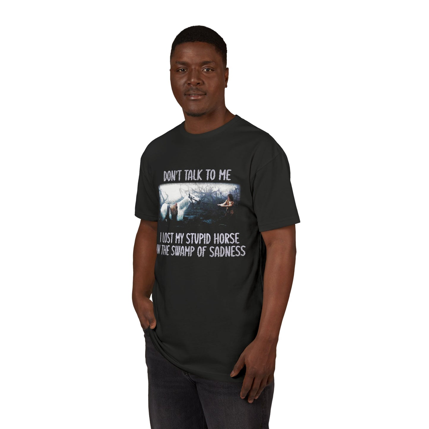 Swamp of Sadness - Printed on NextLevel Unisex Sueded T-Shirt