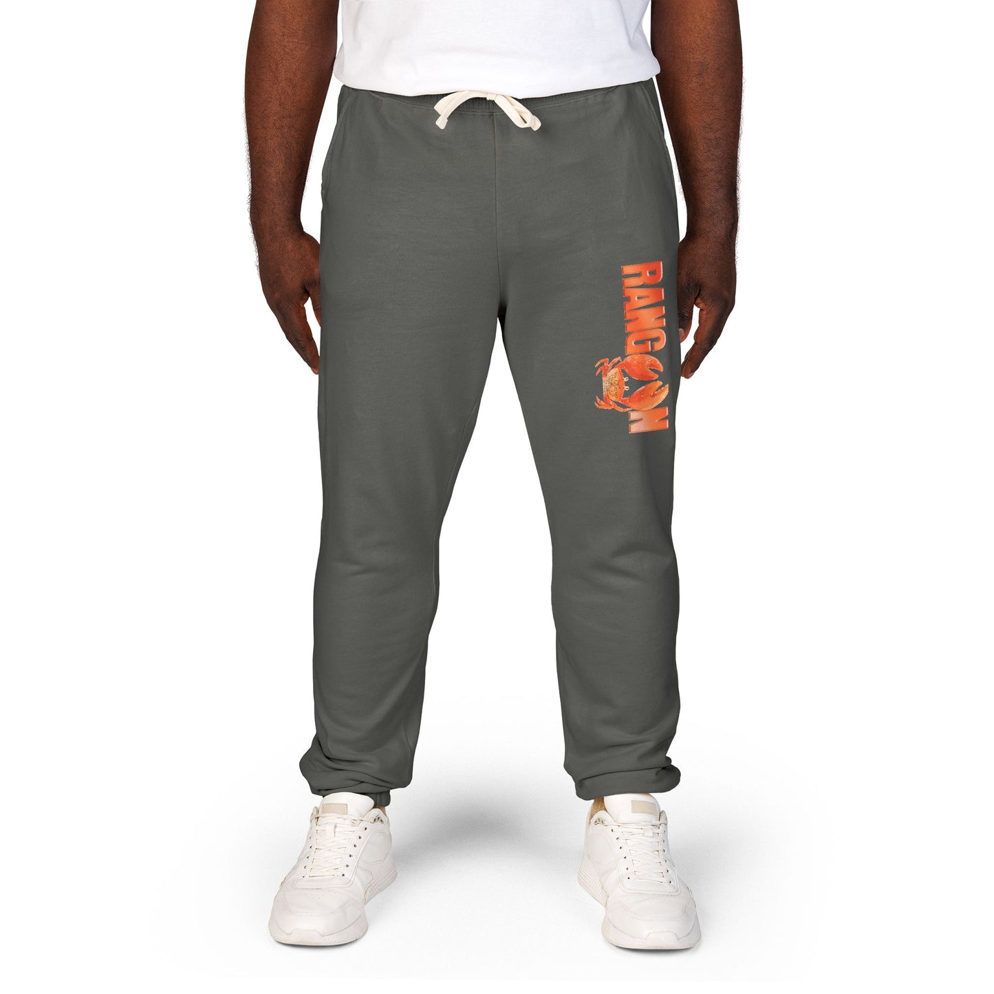 Crab Rangoon Platoon Parody - Cozy Garment-Dyed Fleece Sweatpants for Relaxation & Leisure, Unisex Lounge Pants by ComfortColors