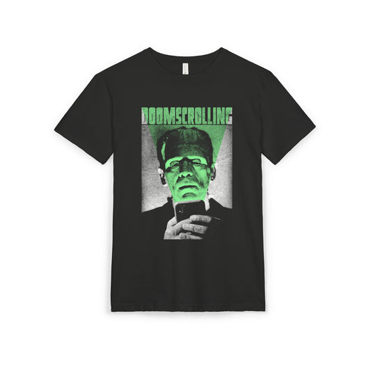 Doomscrolling Funny Graphic Tee – Internet Humor T-Shirt